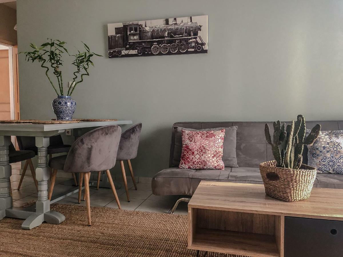 Sofia City Beach Apt. Nea Chora Chania ハニア エクステリア 写真